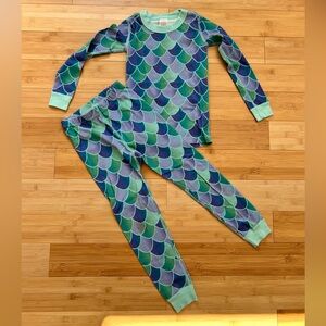 Hanna Andersson mermaid scale pajamas